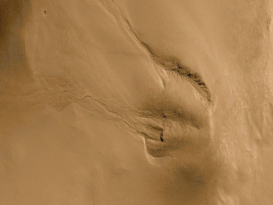 Картинка овраги на поверхности марса космос марс