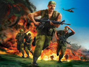 Картинка видео игры conflict vietnam