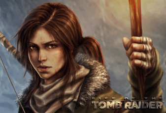 обоя rise of the tomb raider, видео игры, персонаж