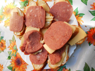 Картинка еда бутерброды +гамбургеры +канапе колбаса сыр хлеб