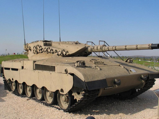 Обои картинки фото основной, танк, «merkava», mk, техника, военная