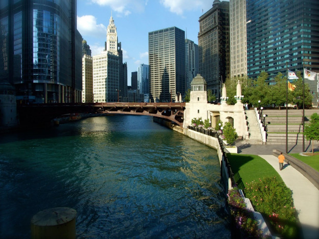 Обои картинки фото города, Чикаго, сша, chicago