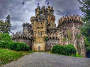 Картинка castillo+de+butr& 243 города замки+испании замок