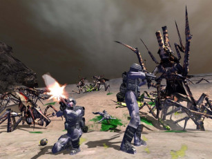 Картинка видео игры starship troopers