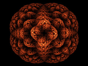 Картинка 3д графика fractal фракталы фрактал