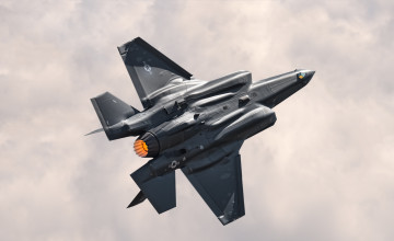 Картинка f-35a+lightning+ii авиация боевые+самолёты f-35a lightning ii военные самолеты истребитель