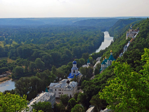 Обои картинки фото svyatogorsk, ukraine, города, православные, церкви, монастыри