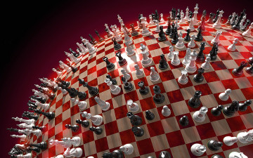 Картинка 3д графика другое шахматы