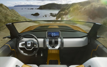 Картинка land rover dc100 sport concept 2011 автомобили спидометры торпедо