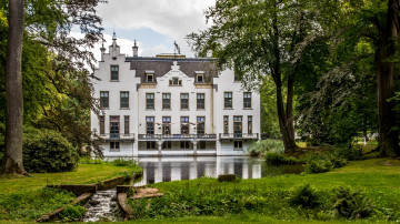 Картинка дворец ставерден голландия города дворцы замки крепости парк