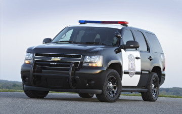 Картинка автомобили полиция chevrolet tahoe ppv шевроле тахо джип внедорожник спец версия police