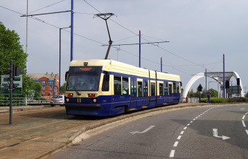 Картинка техника трамваи трамвай транспорт рельсы
