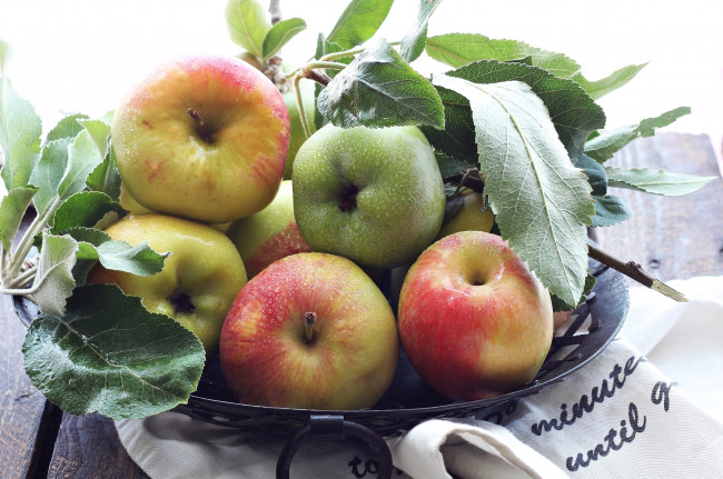 Обои картинки фото еда, Яблоки, плоды, фрукты, яблоки