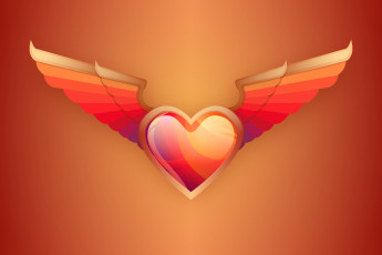 обоя векторная графика, сердечки , hearts, фон, сердечко