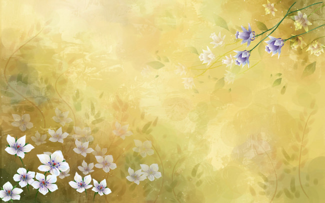 Обои картинки фото 3д графика, цветы , flowers, цветы, фон