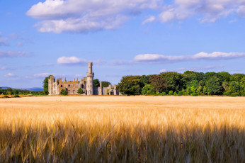 Картинка carlow+castle города замки+ирландии carlow castle