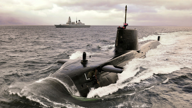 Обои картинки фото astute-class submarine, корабли, подводные лодки, королевский, флот, подводная, лодка, астюта, astute-class, submarine, wallhaven, корабль