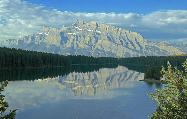 Обои картинки фото природа, реки, озера, озеро, отражение, небо, горы