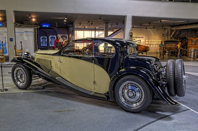 Обои картинки фото 1929 bugatti type 46 semi-profile, автомобили, выставки и уличные фото, выставка, автошоу