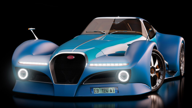 Обои картинки фото bugatti 12, 4 atlantique concept 2014, автомобили, bugatti, 4, 12, concept, atlantique, 2014