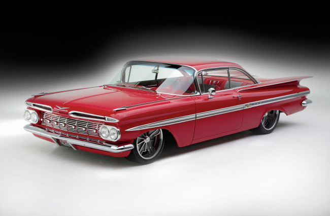 Обои картинки фото 1959-chevrolet-impala, автомобили, chevrolet