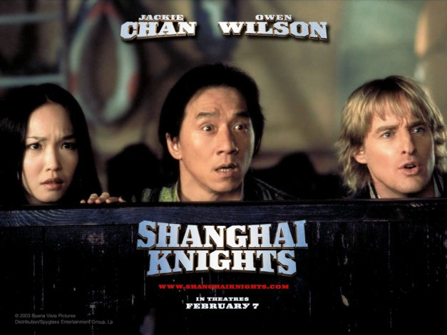Обои картинки фото shanghai, knights, кино, фильмы