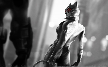 Картинка batman arkham city видео игры catwoman