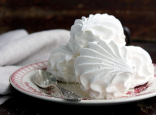 Картинка еда мороженое десерты зефир белый