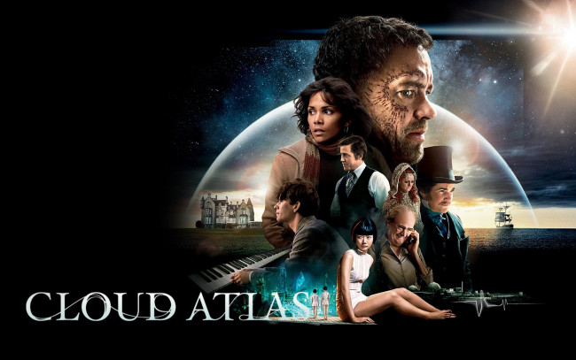 Обои картинки фото cloud, atlas, кино, фильмы, облачный, атлас