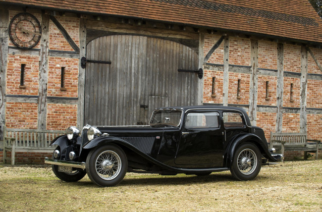 Обои картинки фото автомобили, классика, 1932г, coupe, ss, 1