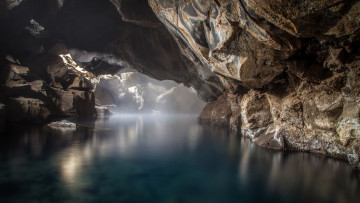 Картинка природа реки озера река пещера