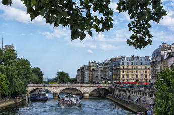 Картинка siene +paris +france города париж+ франция простор