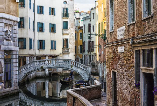 Обои картинки фото venice,  italy, города, венеция , италия, канал
