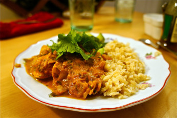 Картинка еда вторые+блюда рагу рис кухня индийская