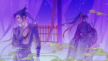 Картинка аниме mo+dao+zu+shi вэй усянь дым цзян чэн