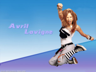 обоя музыка, avril, lavigne