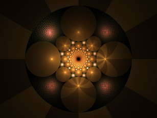 Картинка 3д графика fractal фракталы абстракция узор фон тёмный