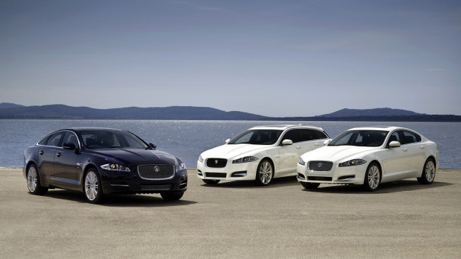 Обои картинки фото jaguar, mixed, автомобили, автомобиль, стиль, мощь, скорость