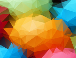 Картинка 3д+графика abstract+ абстракции грани объем цвет треугольник линии структура