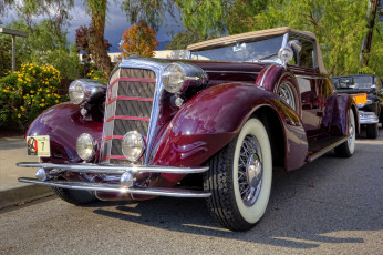 обоя 1934 cadillac 355d convertible, автомобили, выставки и уличные фото, выставка, автошоу