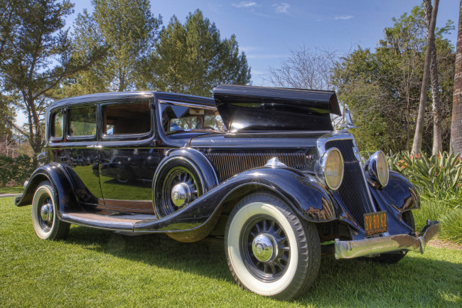 Обои картинки фото 1933 studebaker president 92 speedway sedan, автомобили, выставки и уличные фото, автошоу, выставка