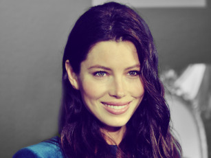 обоя Jessica Biel, девушки, , , улыбка