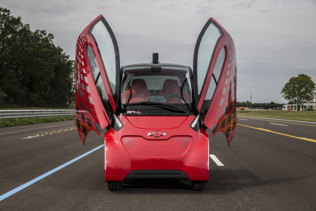 Обои картинки фото chevrolet en-v-2, 0 concept 2014, автомобили, chevrolet, en-v-2, 0, concept, 2014