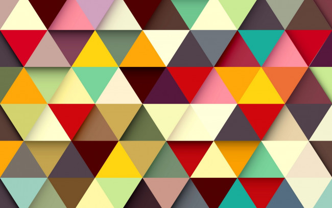 Обои картинки фото 3д графика, абстракция , abstract, треугольники, абстракция, фон, colorful, background, colors