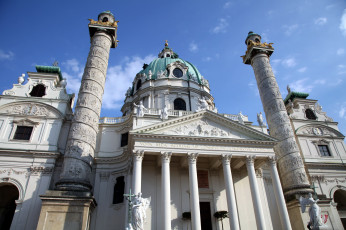 Картинка города вена+ австрия собор