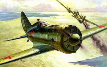 Картинка рисованное армия самолеты бой война