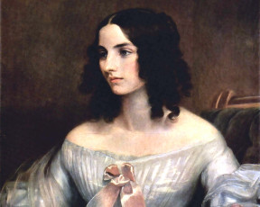 Картинка эдуард магнус женский портрет рисованные eduard magnus jakobson