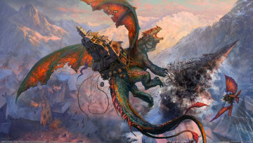 Картинка andrei+pervukhin фэнтези драконы andrei pervukhin дракон