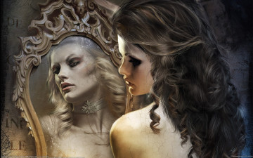 Картинка bruno+wagner фэнтези девушки bruno wagner девушка зеркало отражение