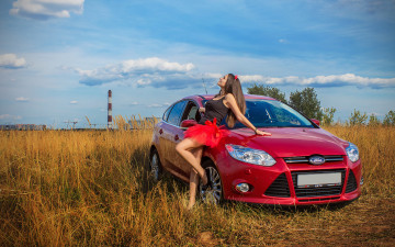 Картинка автомобили -авто+с+девушками katya focus